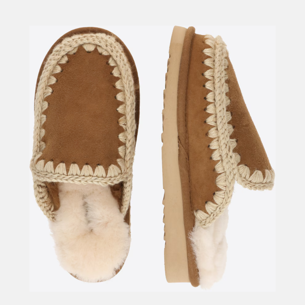 MOU ESKIMO SLIPPER SUEDE