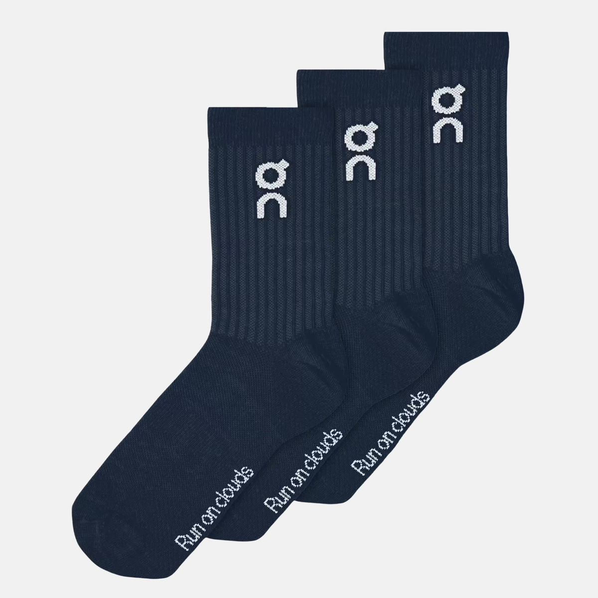 ON RUNNING LOGO SOCK HIGH 3P