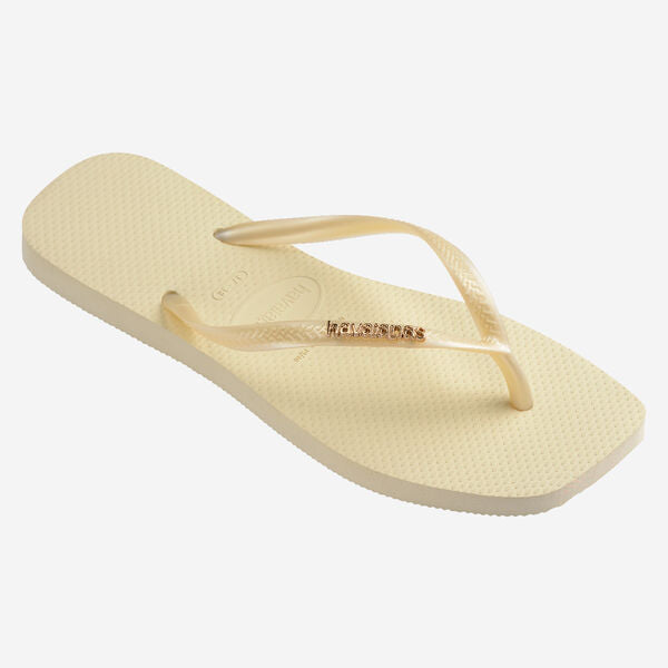 HAVAIANAS SLIM LOGO METTALIC