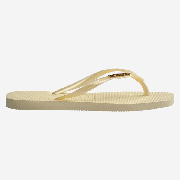 HAVAIANAS SLIM LOGO METTALIC