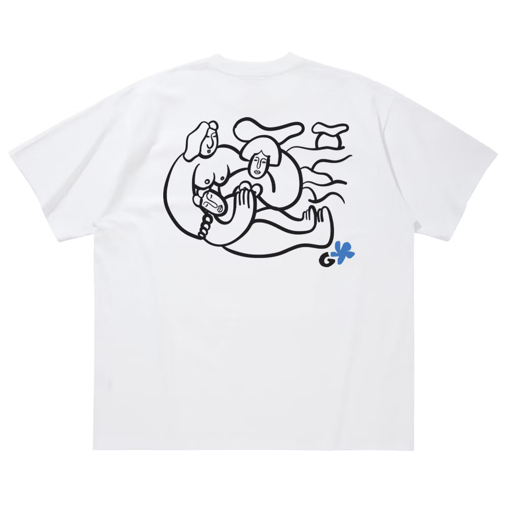 GOUACHE T SHIRT LA SIESTE