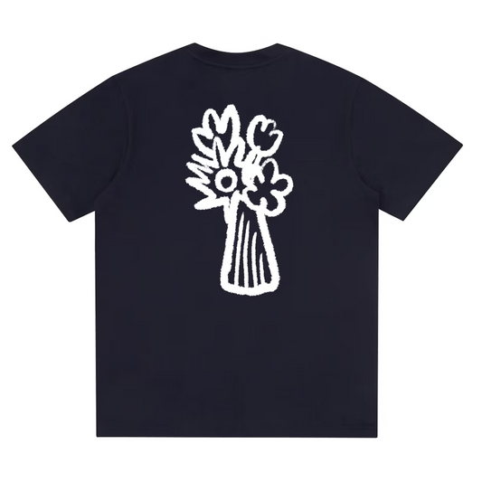 GOUACHE T SHIRT BOUQUET DE FLEUR