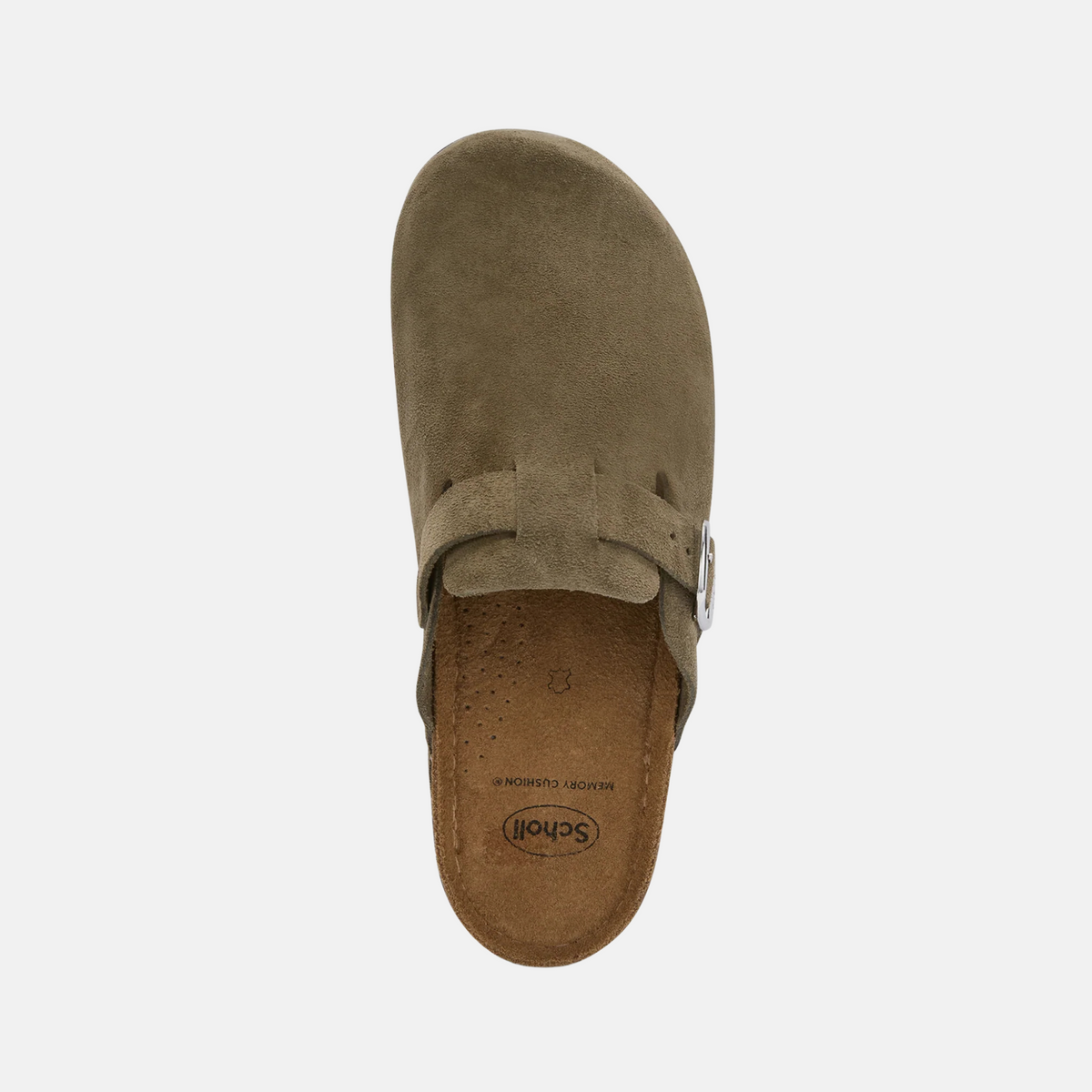 SCHOLL BORA CLOG SUEDE