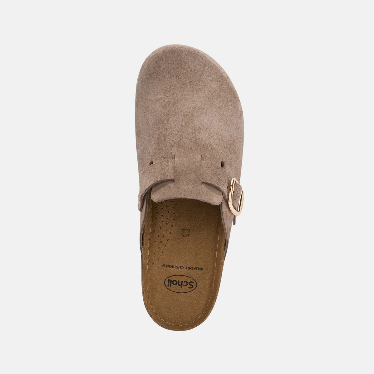 SCHOLL BORA CLOG SUEDE