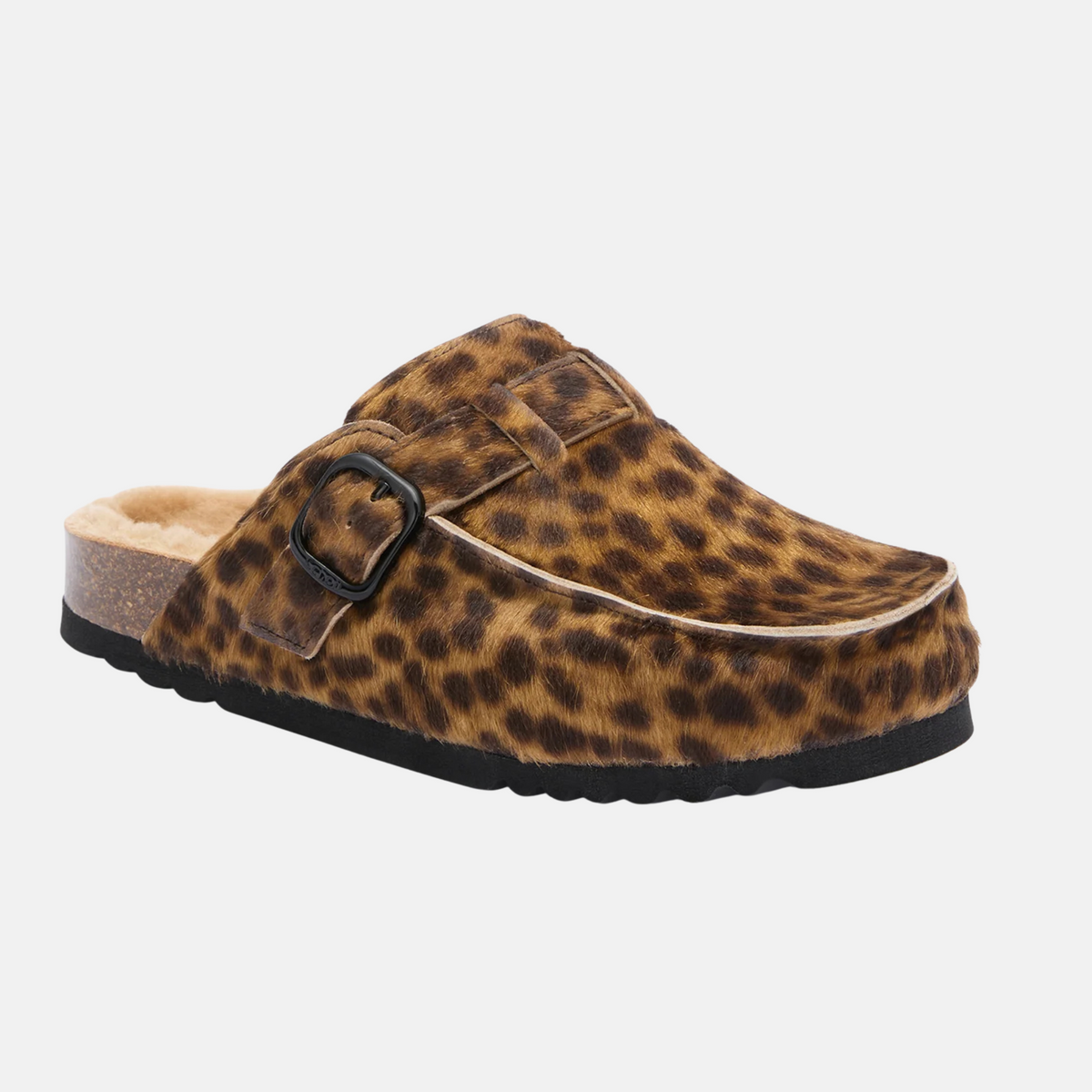 SCHOLL DAKOTA FUR COW HAIR LEATHER /SHEEPSKIN