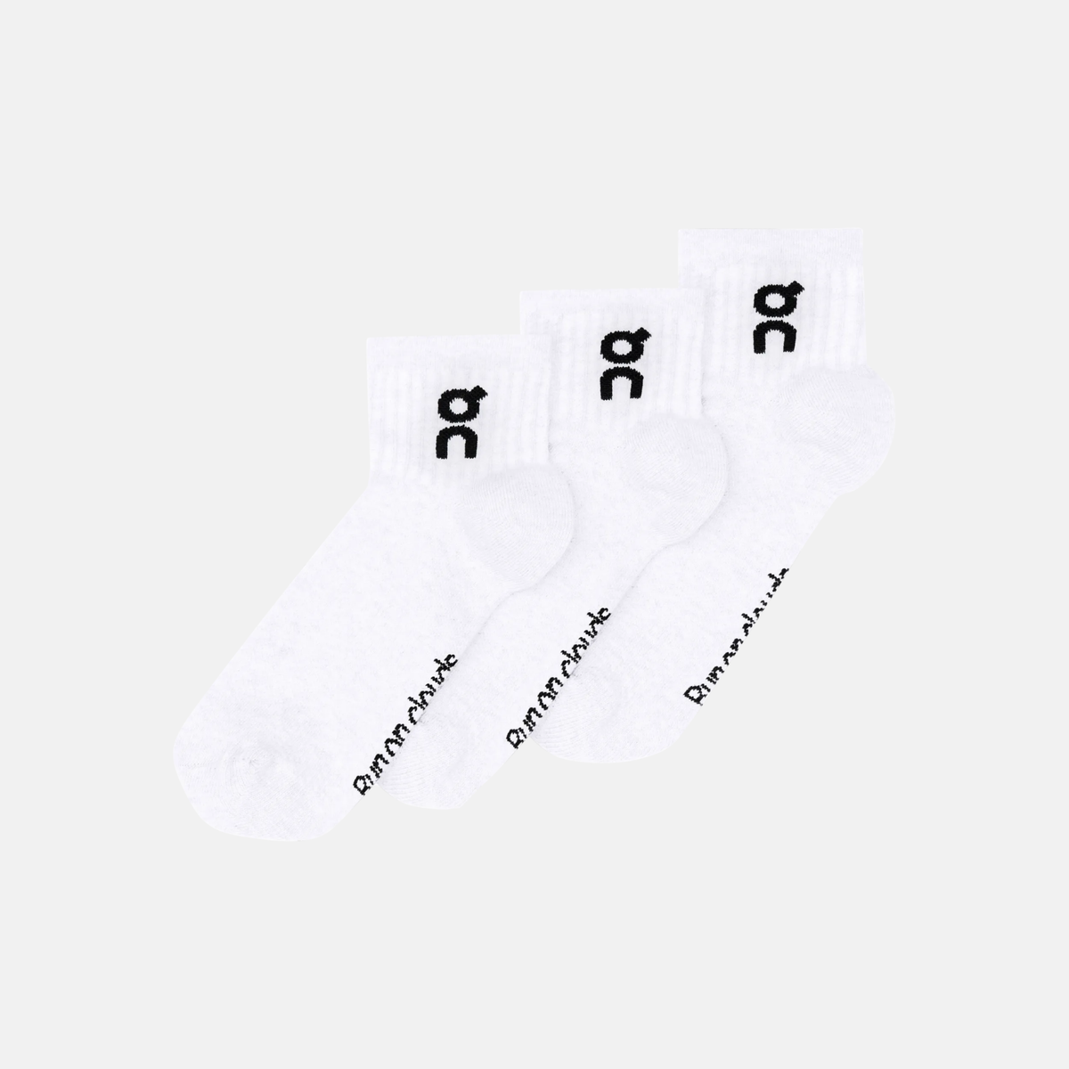 ON RUNNING CHAUSSETTES LOGO SOCK MID 3P