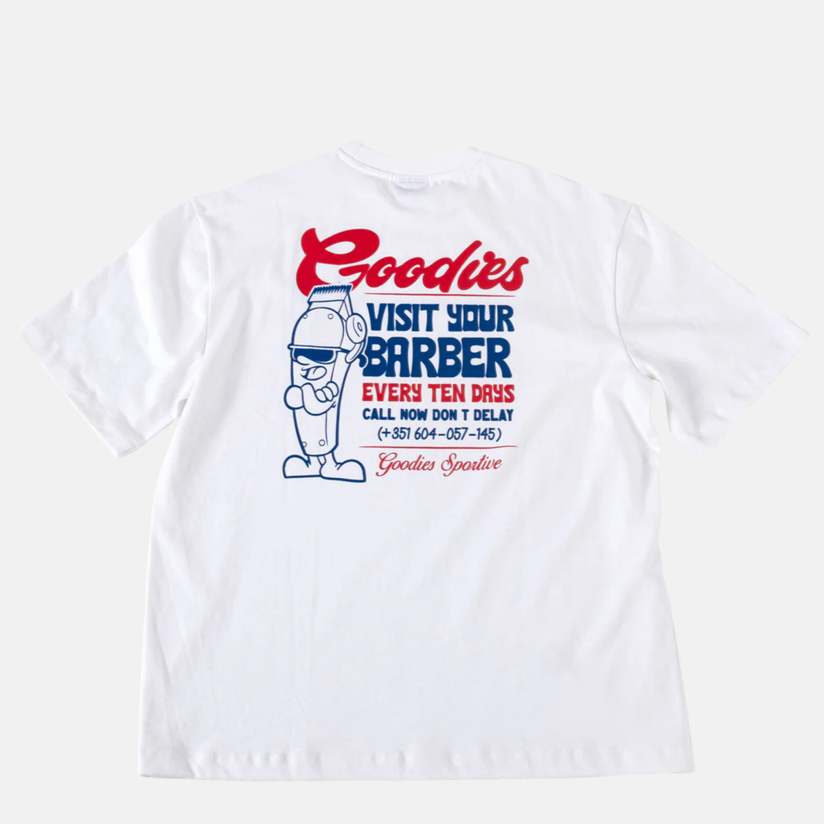 GOODIES SPORTIVE T SHIRT BARBER