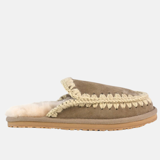 MOU SUEDE SLIPPER FULL ESKIMO STITCH