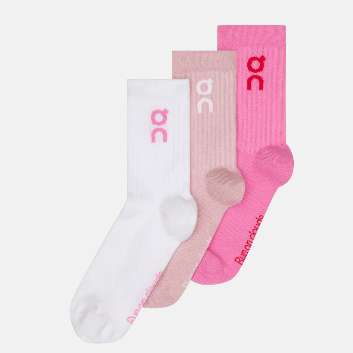 ON RUNNING LOGO SOCK HIGH 3P