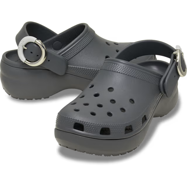 CROCS CLASSIC PLATFORM DIPPED BUCKLE CLOG