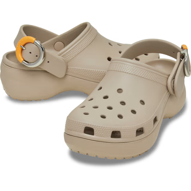 CROCS CLASSIC PLATFORM DIPPED BUCKLE CLOG