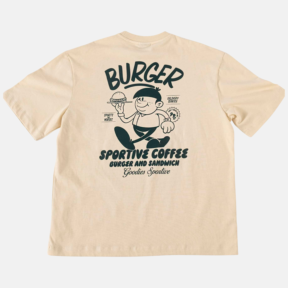 GOODIES SPORTIVE T SHIRT BURGER