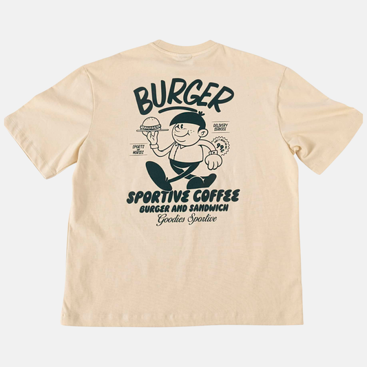 GOODIES SPORTIVE T SHIRT BURGER