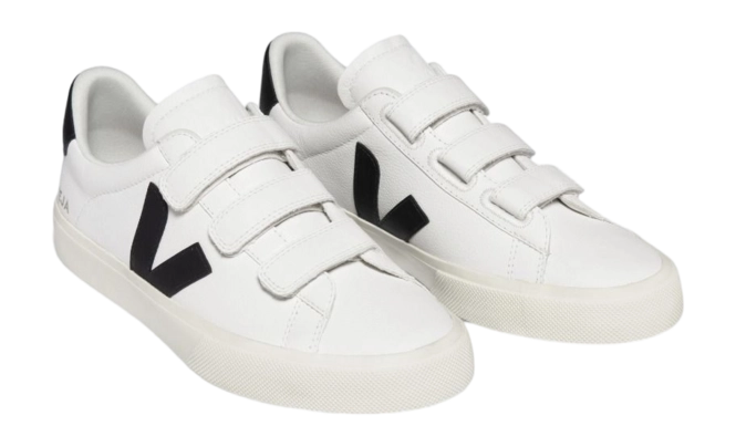VEJA RECIFE LOGO CHROMEFREE LEATHER