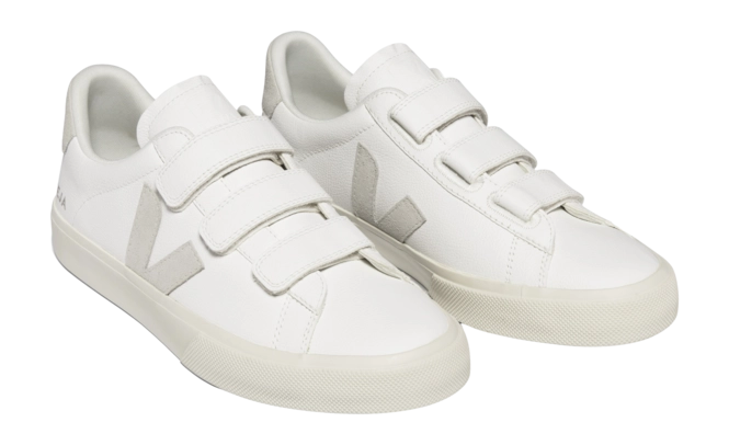 VEJA RECIFE LOGO CHROMEFREE LEATHER