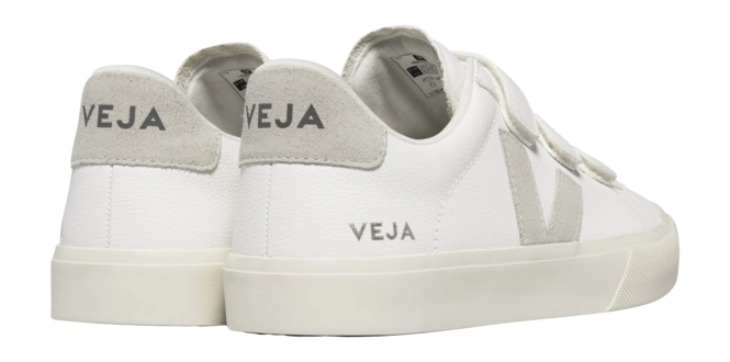VEJA RECIFE LOGO CHROMEFREE LEATHER